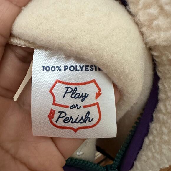 Sugarloaf Social Club Fleece Vest Cream Size Small Unisex - Picture 14 of 16